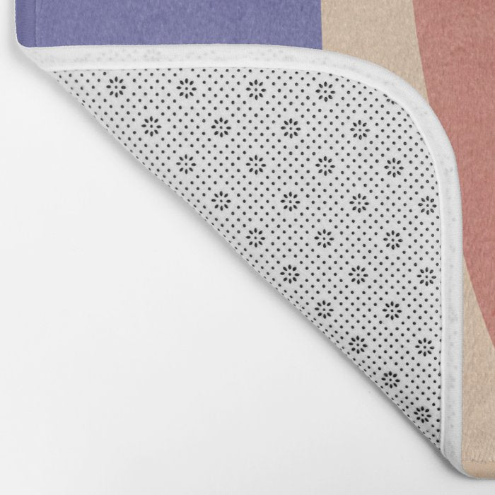 Modern Abstract Minimal Shapes 98 Bath Mat Gallery Image 2