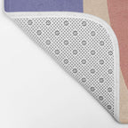 Modern Abstract Minimal Shapes 98 Bath Mat Gallery Image 2
