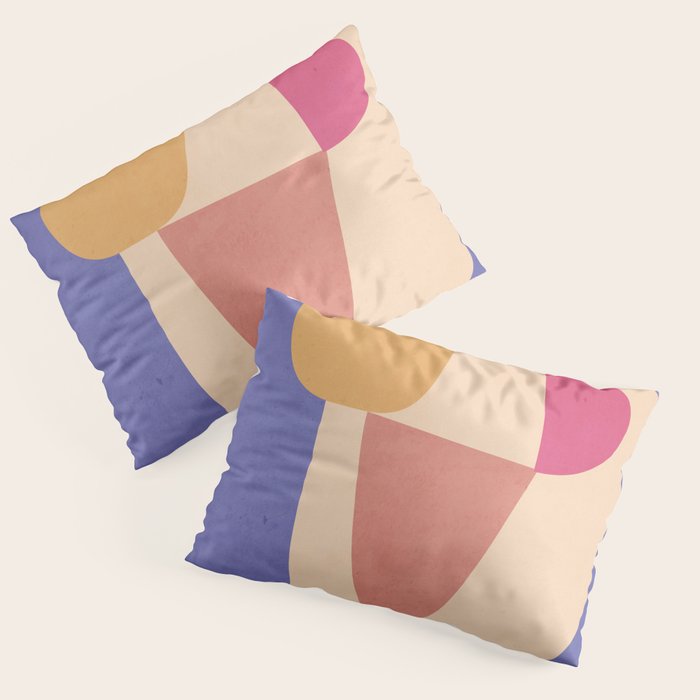 Modern Abstract Minimal Shapes 98 Pillow Sham Gallery Image 3