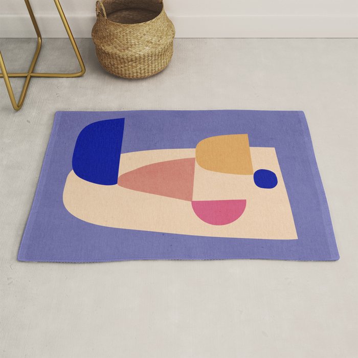 Modern Abstract Minimal Shapes 98 Rug Gallery Image 1