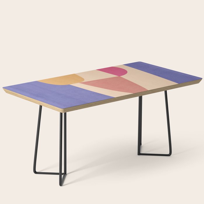 Modern Abstract Minimal Shapes 98 Coffee Table Gallery Image 1