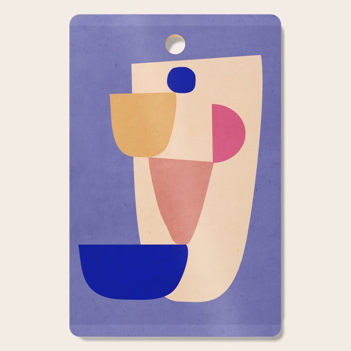 Modern Abstract Minimal Shapes 98 Cutting Board Gallery Image 1