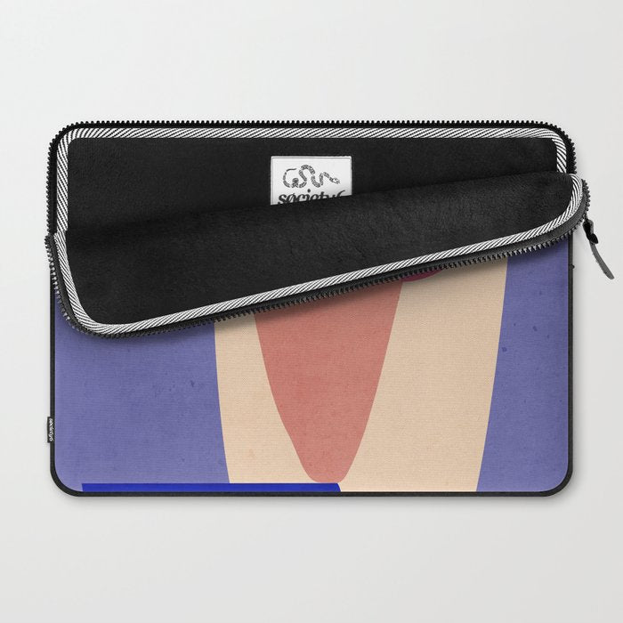Modern Abstract Minimal Shapes 98 Laptop Sleeve Gallery Image 2