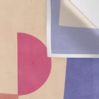 Modern Abstract Minimal Shapes 98 Wall Tapestry Gallery Image 3