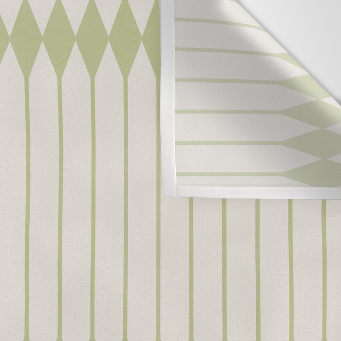 Minimal Geometric Pattern - Green Wall Tapestry Gallery Image 3