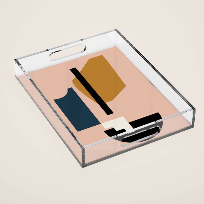 Shape study #2 - Lola Collection Acrylic Tray Gallery Image 1