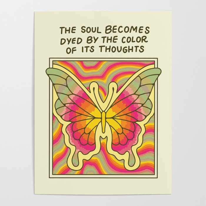Tie Dye Soul Poster