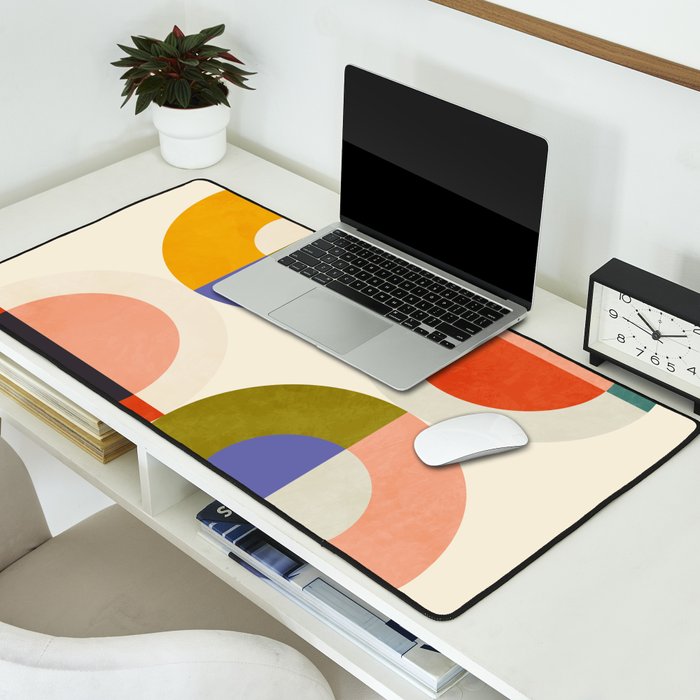 mid century modern 2022 3 Desk Mat Gallery Image 2