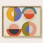 mid century modern 2022 3 Serving Tray Gallery Image 1