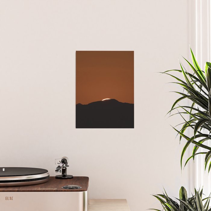 Orange Red Dusk Poster Gallery Image 2