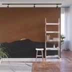 Orange Red Dusk Wall Mural Gallery Image 1