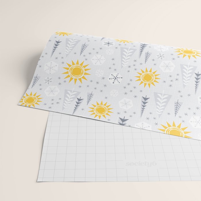 Winter Sunshine Wrapping Paper Gallery Image 2