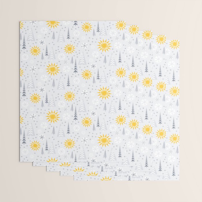 Winter Sunshine Wrapping Paper Gallery Image 3