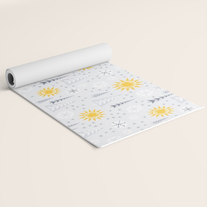 Winter Sunshine Yoga Mat Gallery Image 2