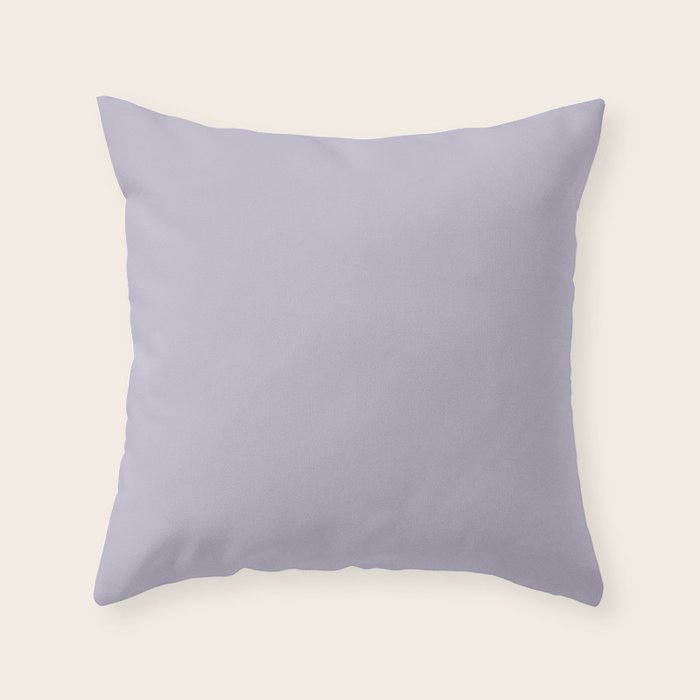Autumn Powdered Lavender Throw Pillow Gallery Image 6