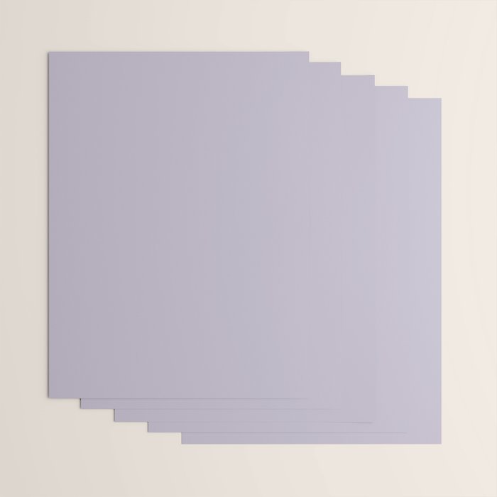 Autumn Powdered Lavender Wrapping Paper Gallery Image 3