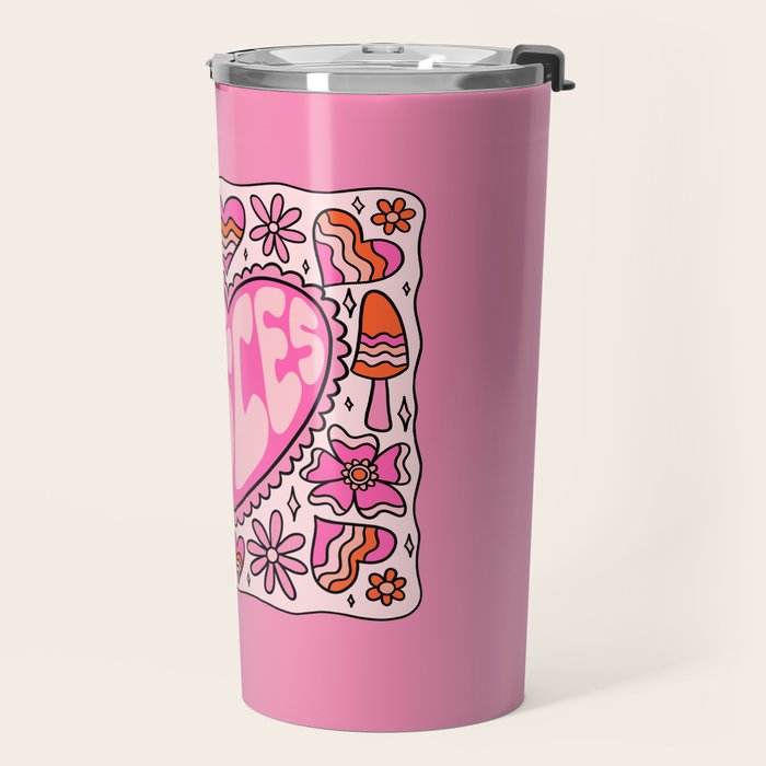 Pisces Heart Travel Mug Gallery Image 2