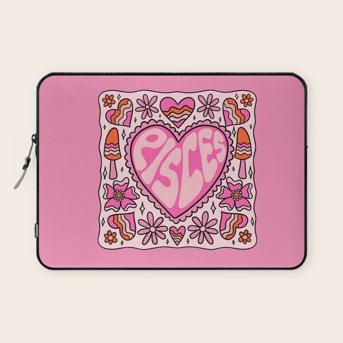Pisces Heart Laptop Sleeve Gallery Image 1