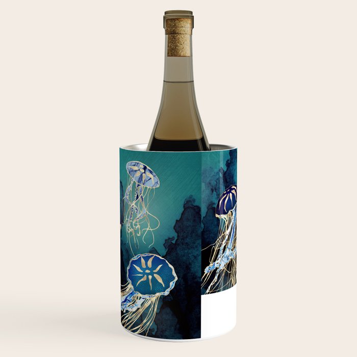 Metallic Jellyfish III Wine Chiller Gallery Image 3