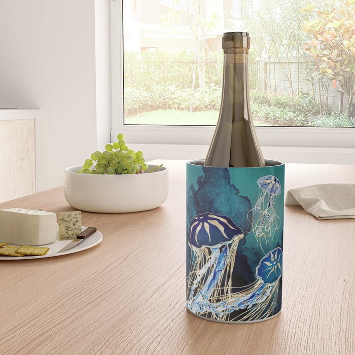 Metallic Jellyfish III Wine Chiller Gallery Image 4