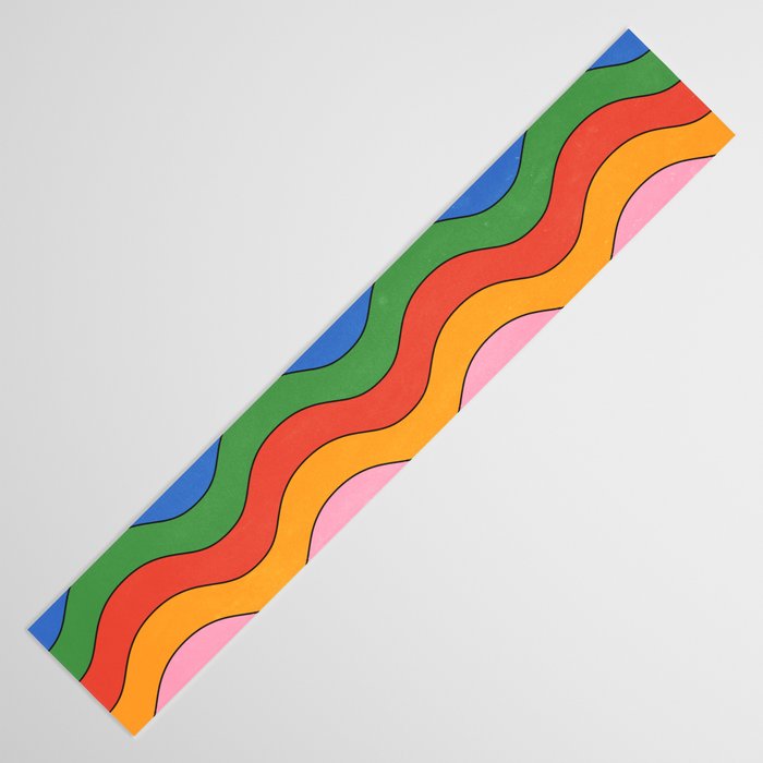 Retro Candy Waves Table Runner Gallery Image 3