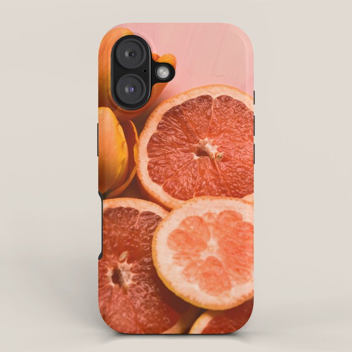 Citrus and Tulips iPhone Case Gallery Image 1