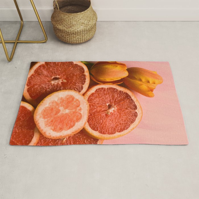 Citrus and Tulips Rug Gallery Image 1