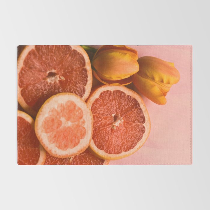 Citrus and Tulips Rug Gallery Image 2