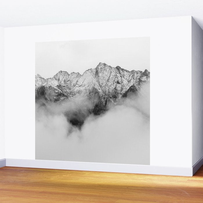 Peaks on the Mist Wall Mural Gallery Image 2