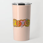 Aries Doodle Letters Travel Mug Gallery Image 1