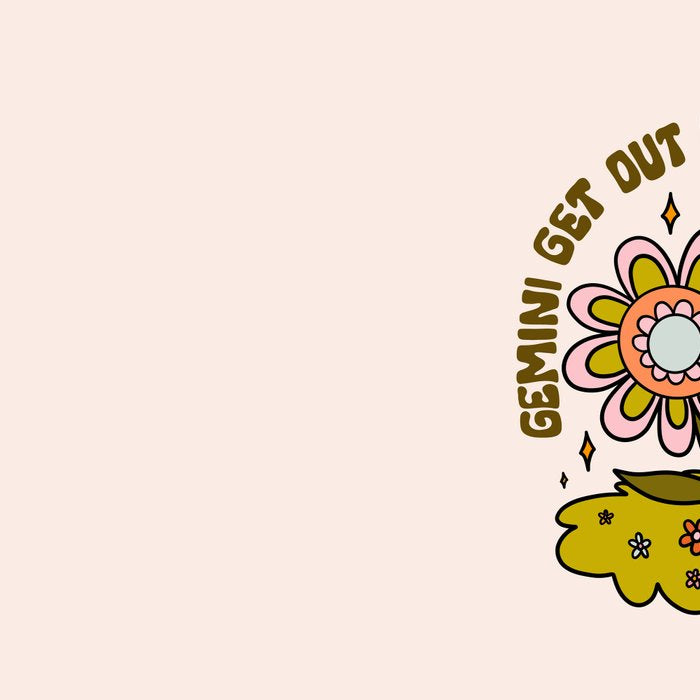 Gemini Flower Coffee Mug Gallery Image 2