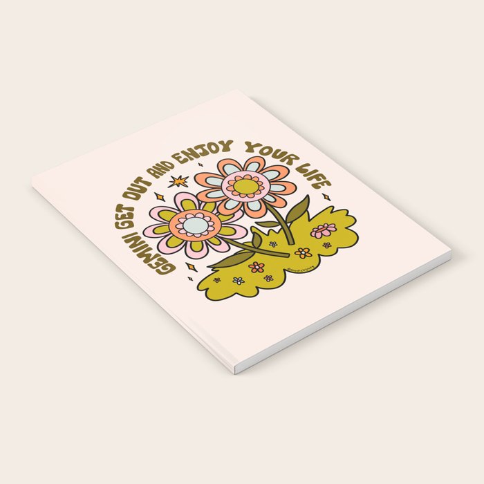 Gemini Flower Notebook Gallery Image 1