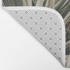 Coastal Morning  palmetto botanical leaf photograph Bath Mat Gallery Image 2