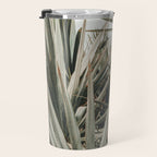 Coastal Morning  palmetto botanical leaf photograph Travel Mug Gallery Image 3
