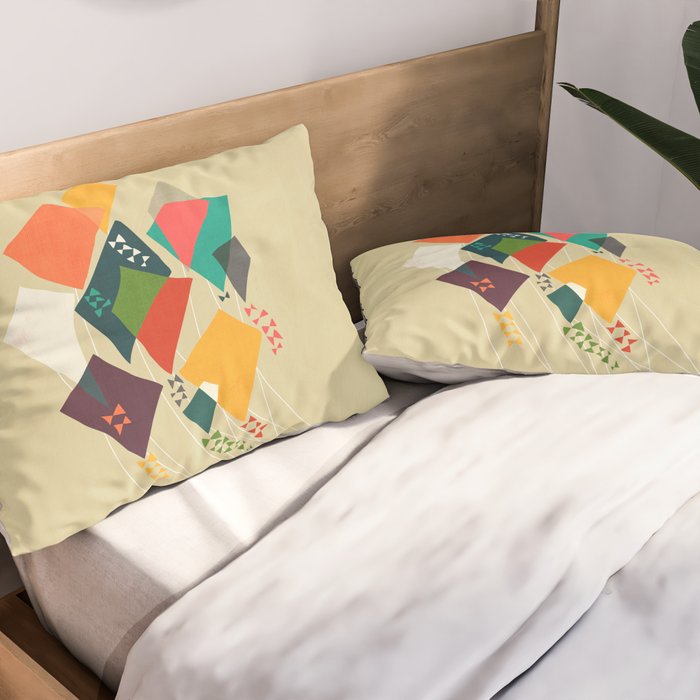 Whimsical kites Pillow Sham Gallery Image 2