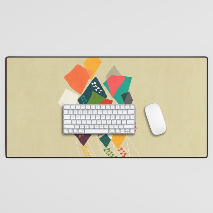 Whimsical kites Desk Mat Gallery Image 1
