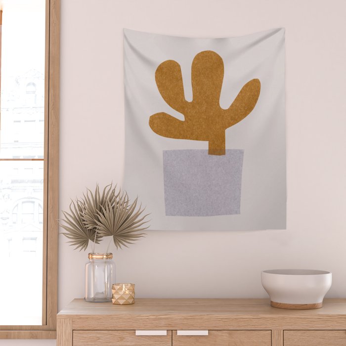 My Weird Plant #1 Wall Tapestry Gallery Image 2