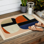 Rhythm of Shapes Outdoor Rug Gallery Image 2