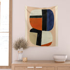 Rhythm of Shapes Wall Tapestry Gallery Image 2