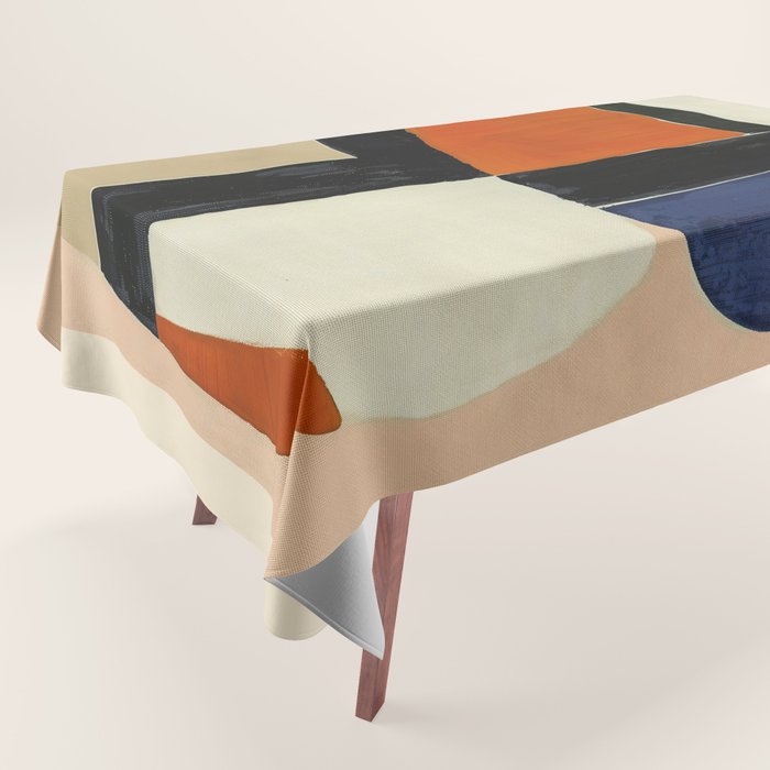 Rhythm of Shapes Tablecloth Gallery Image 1