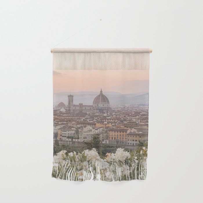 Il Duomo At Sunset Photo | Florence City View In Pastel Colors Art Print | Tuscany, Italy Travel Photography Wall Hanging Gallery Image 1