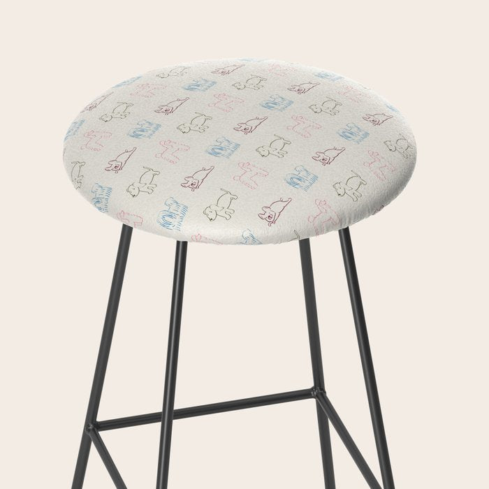 4 Pup Pals Doodle Stool Gallery Image 2