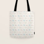 4 Pup Pals Doodle Tote Bag Gallery Image 1