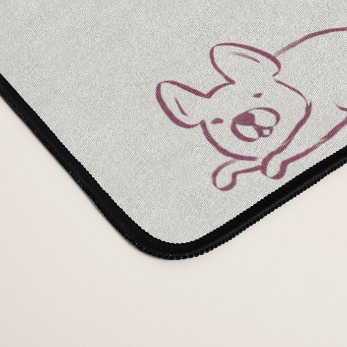 4 Pup Pals Doodle Desk Mat Gallery Image 4