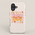 Mushroom Hunting Babe iPhone Case Gallery Image 1
