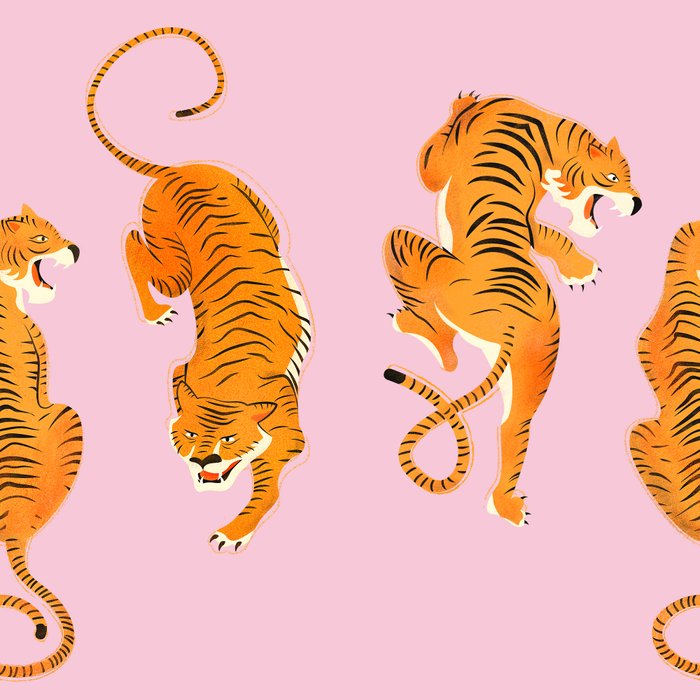 Three fierce tigers Coffee Mug Gallery Image 2