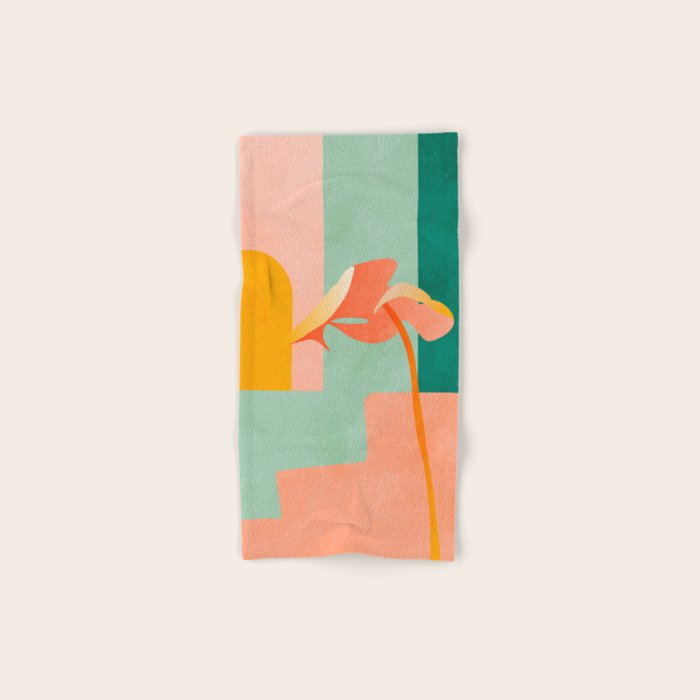 tropical geometry Bath Towel Gallery Image 1
