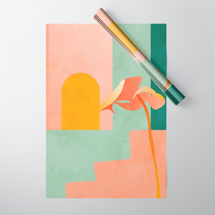 tropical geometry Wrapping Paper Gallery Image 1