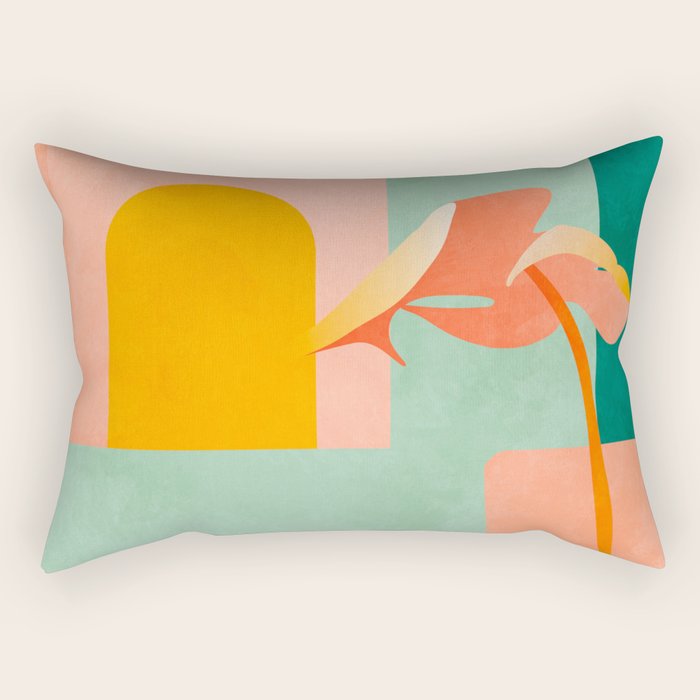 tropical geometry Rectangular Pillow Gallery Image 1
