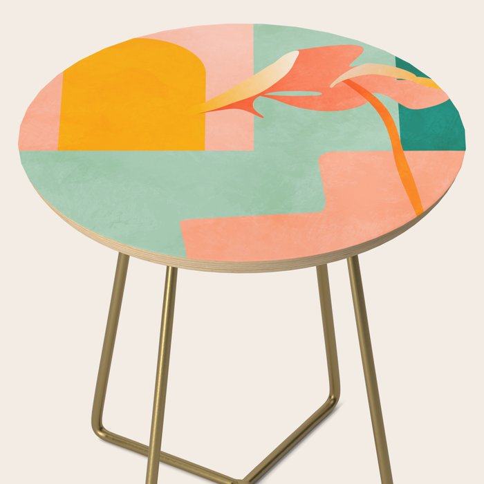 tropical geometry Side Table Gallery Image 2